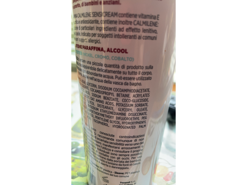 Dermovitamina Calmilene Sensicream, 500 mL