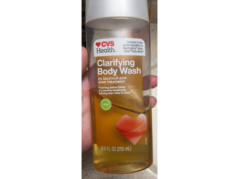 CVS Health Clarifying Body Wash, 8.5 fl oz/250 mL