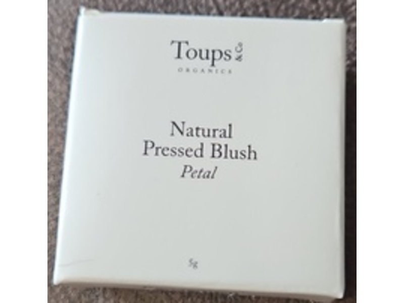 Toups Natural Pressed Blush, Petal, 5 g