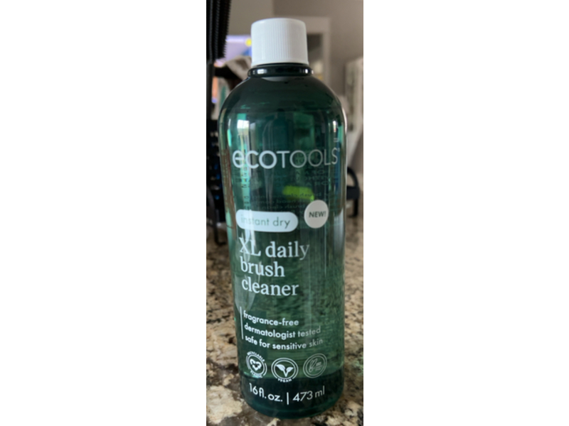 EcoTools Instant Dry XL Daily Brush Cleaner, 16 fl oz/473 mL