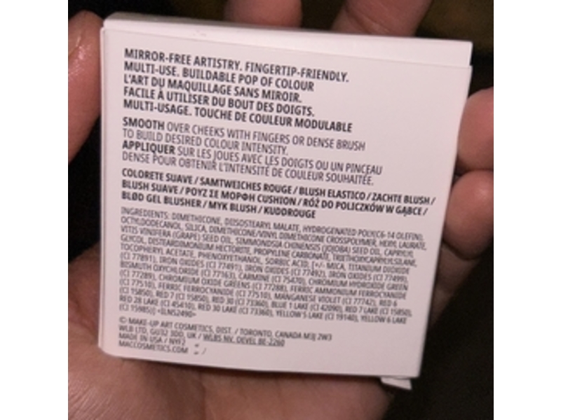 M.A.C Glow Play Cushiony Blush, 10 That's Peachy, 0.25 oz/7.3 g