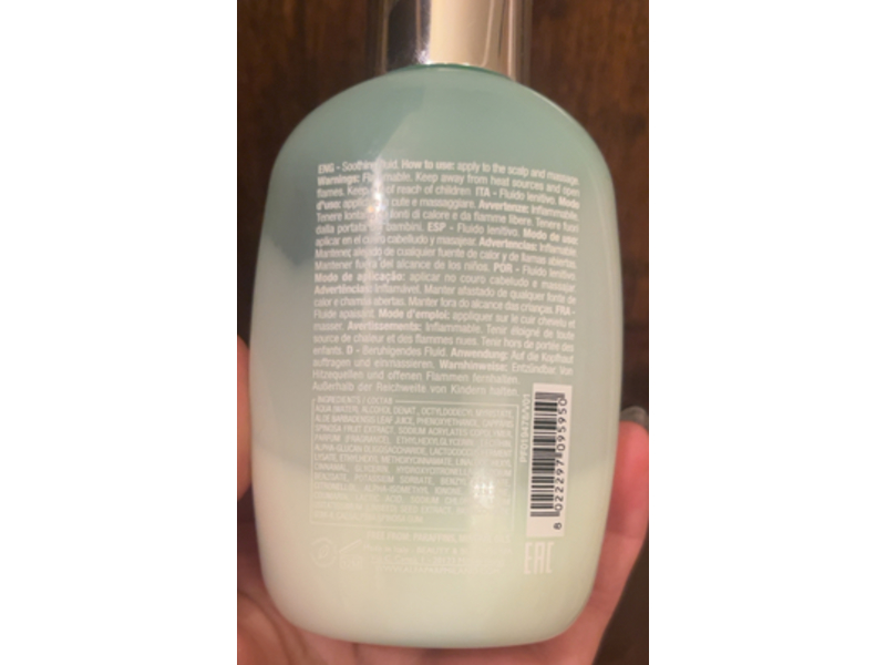 Alfaparf Milano Semi Di Lino Calming Tonic, 4.23 fl oz/125 mL