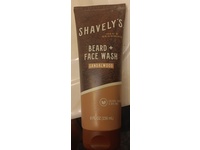Shavely's Men's Grooming Beard+Face Wash, Sandalwood, 8 fl oz/236 mL - thumbnail 2