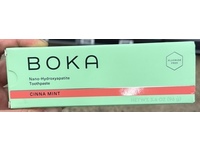 Boka Nano-Hydroxyapatite Toothpaste, Cinna Mint, 3.4 oz/96 g - thumbnail 2