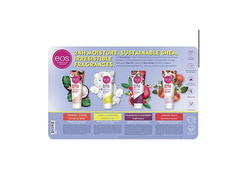 eos Moisturizing Hand Cream, Holiday Collection (2.5 fl. oz., Each