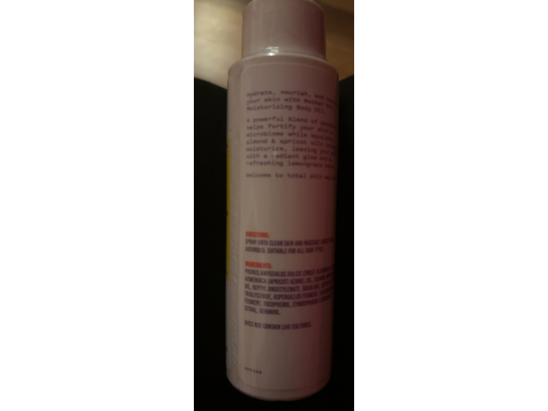 Mother Dirt Hydrating Body Oil, 3.4 fl oz/100 mL