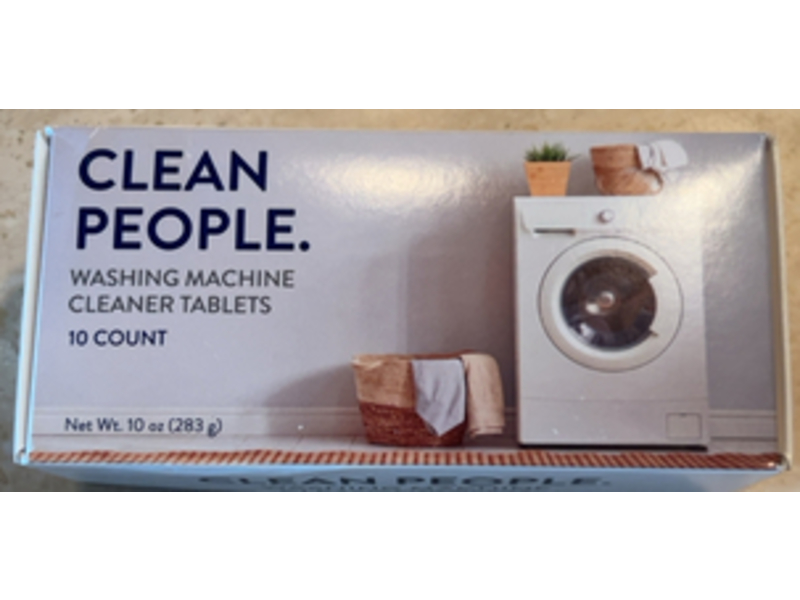 Clean People. Washing Machine Cleaner Tablets, 10 oz/283 g, 10 Count