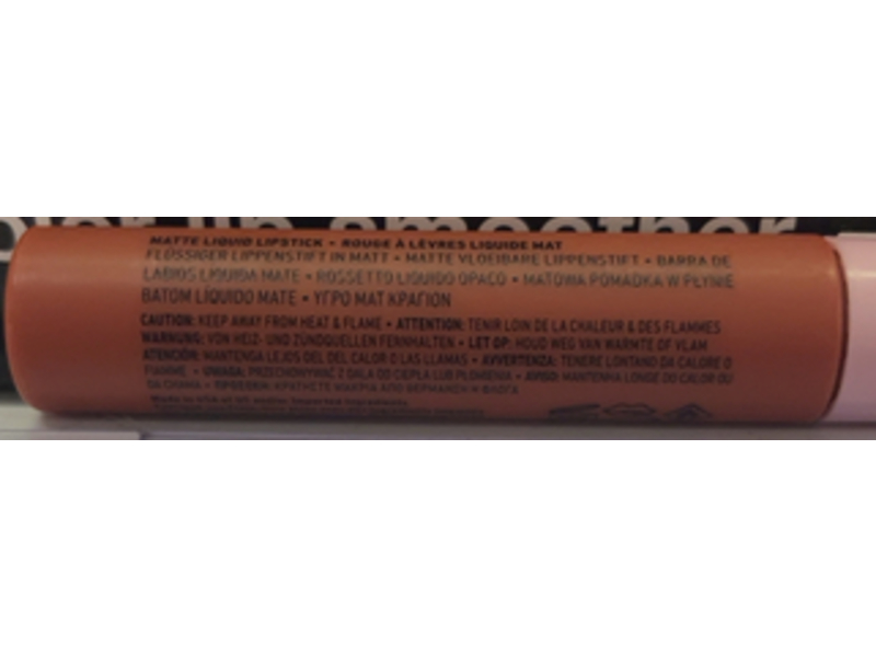 NYX Professional Makeup Lip Lingerie XXL Matte Liquid Lipstick, 25 Candela Babe, 32 g