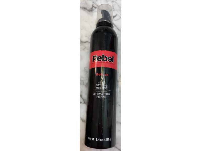 Rebel Refuse Styling Mousse, 9.4 fl oz/267 g