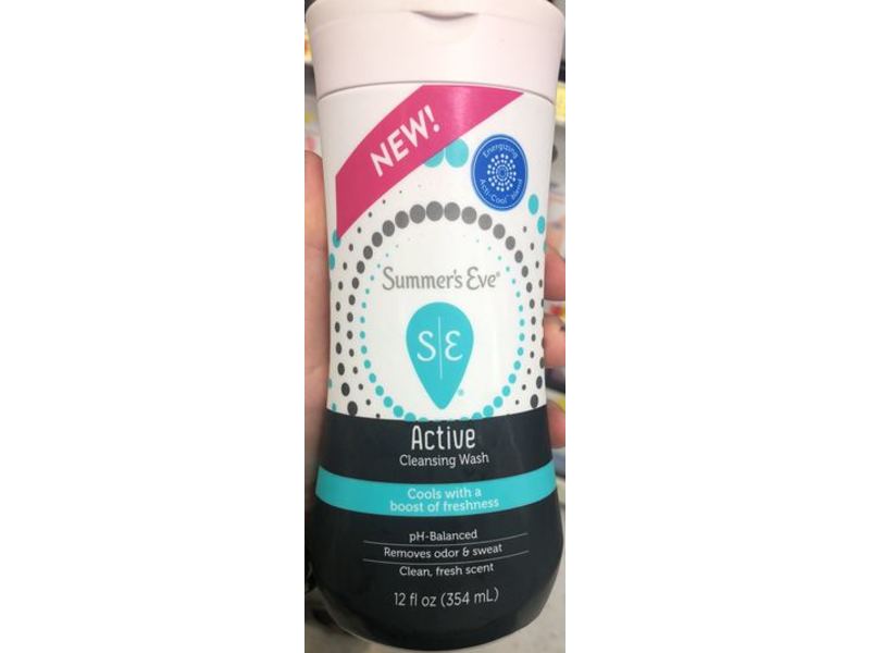 Summer's Eve Active Cleansing Wash, 12 fl oz / 354 mL