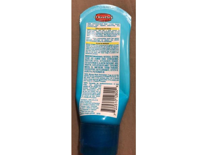 O'Keeffe's Foot Cream, 85 g