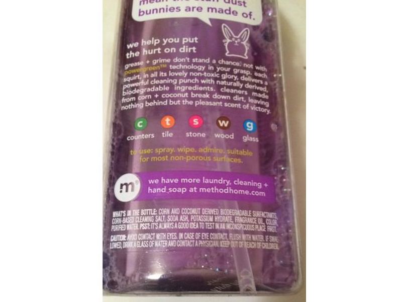 Method All-Purpose Surface Cleaner, French Lavender, 28 fl oz/828 mL