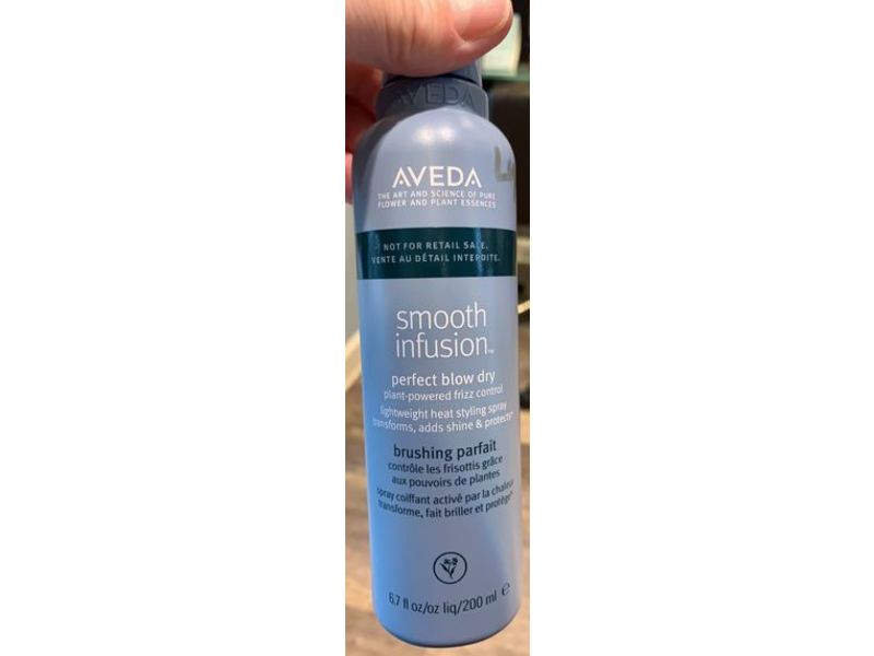 Aveda Smooth Infusion Perfect Blow Dry, Brushing Parfait, 6.7 fl oz/200 mL