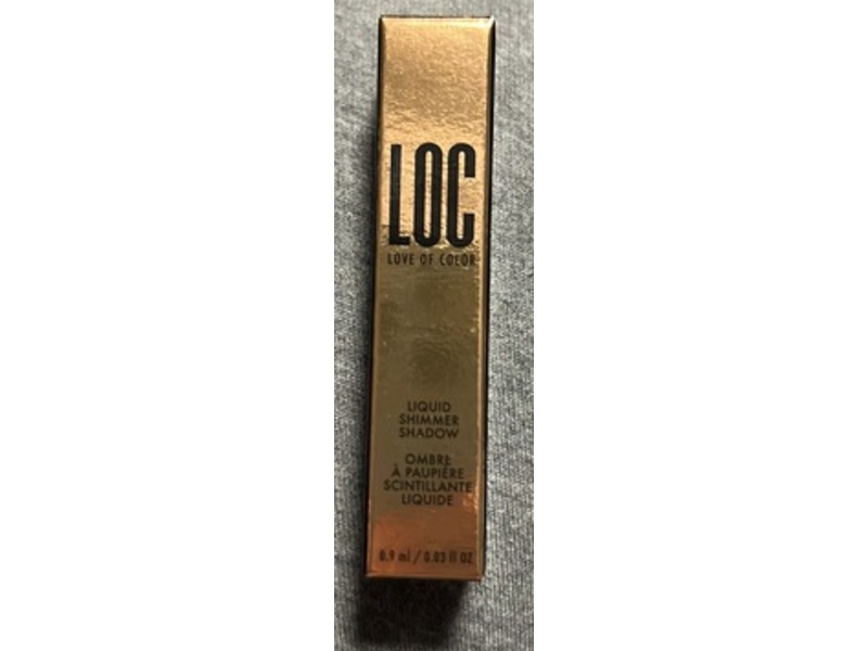 Love Of Color Liquid Shimmer Shadow, Gold, 0.03 fl oz/0.9 mL