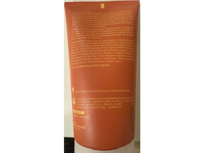 Nu Skin Epoch Sole Solution Foot Treatment, 4.2 fl oz/125 mL