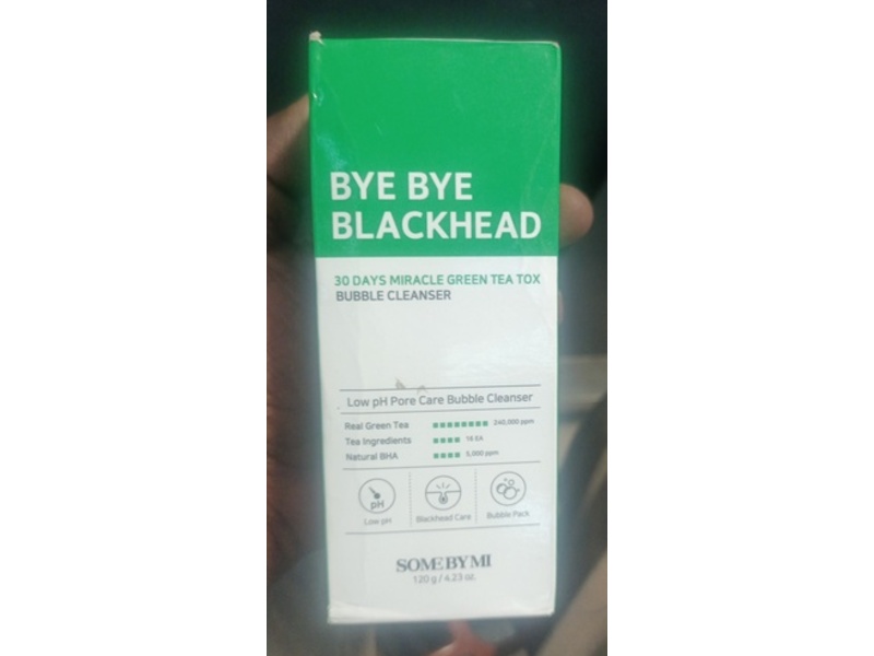 Some By Mi Bye Bye Blackhead Bubble Cleanser, 4.23 oz/120 g