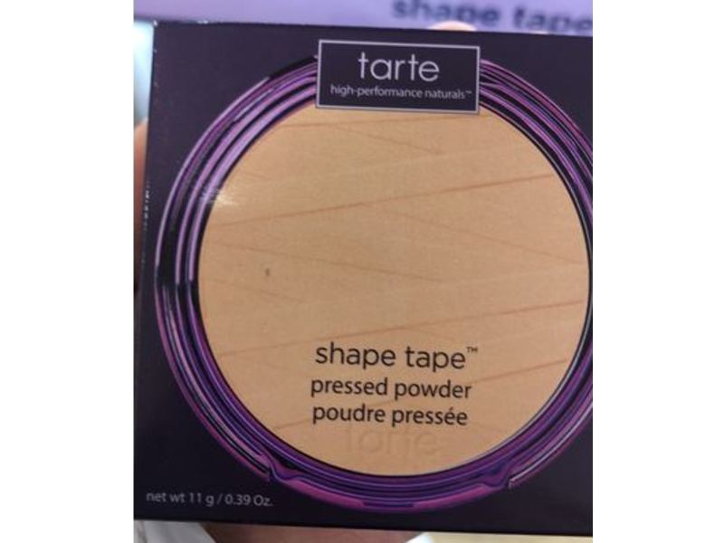 Tarte Cosmetics Shape Tape Pressed Powder, 29S Light Medium Sand, 0.39 oz/11 g