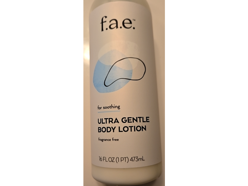 f.a.e. Ultra Gentle Body Lotion, 16 fl oz/473 mL