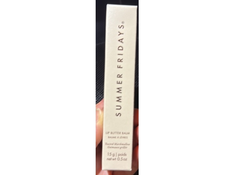 Summer Fridays Lip Butter Balm, Toasted Marshmallow, 0.5 oz/15 g