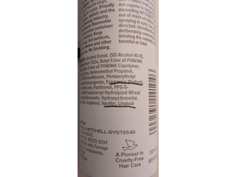 Paul Mitchell Super Clean Hairspray, Flexible Hold, 2 oz/60 g
