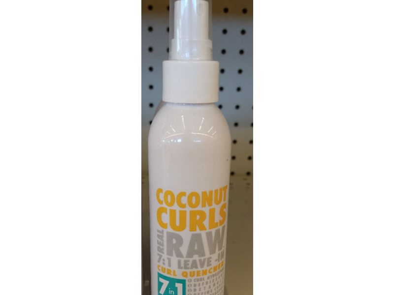 Real Raw 7 In 1 Curl Quencher, Coconut, 200 mL