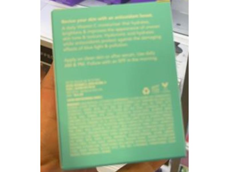 Tula Skin Care Brightening Moisturizer, Vitamin C, 1.7 fl oz/50 mL