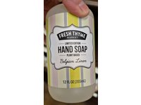 Fresh Thyme Plant Based Hand Soap, Belgian Linen, 12 fl oz/355 mL - thumbnail 2