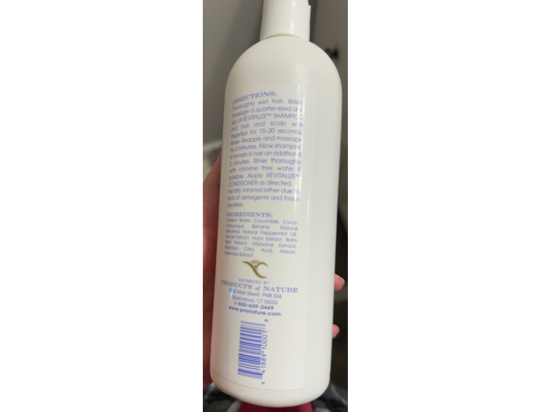 Products Of Nature Revitalize Step 1 Shampoo, 16 fl oz