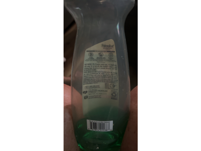 Palmolive Essential Clean Liquid Dish Soap, Original, 15.2 fl oz/450 mL, Pack Of 3