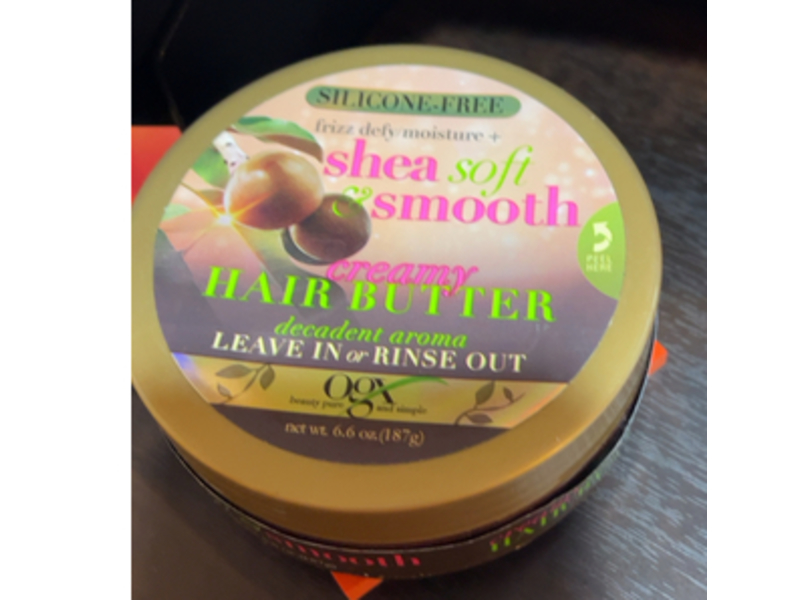 Ogx Frizz Defy Moisture + Shea Soft & Smooth Hair Butter, 6.6 oz/187 g
