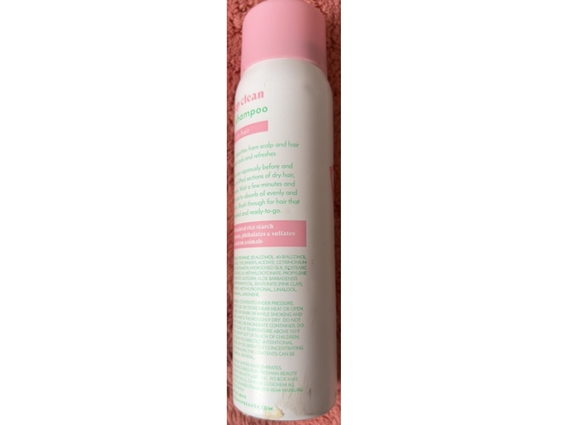 FREEMAN Psssst! Deep Clean Dry Shampoo, 1.76 oz/50 g, Pack Of 6