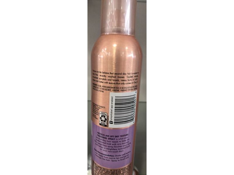 Nexxus Air Lift Dry Texture Finishing Spray, 5 oz/141 g