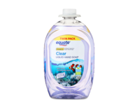 Equate Liquid Hand Soap, Clear, 50 fl oz/1.47 L, Pack Of 2 - thumbnail 1