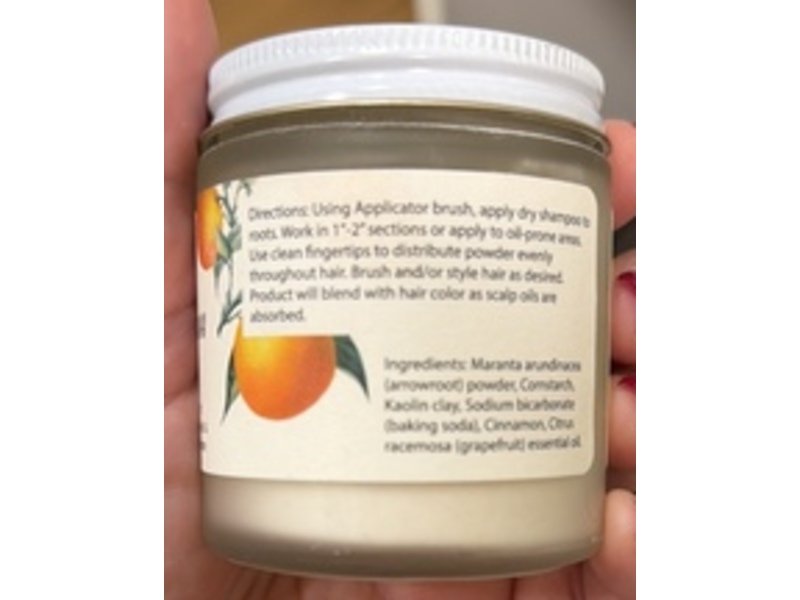 Daily Dry Shampoo Powder, Grapefruit & Cinnamon, 2.72 oz/77 g