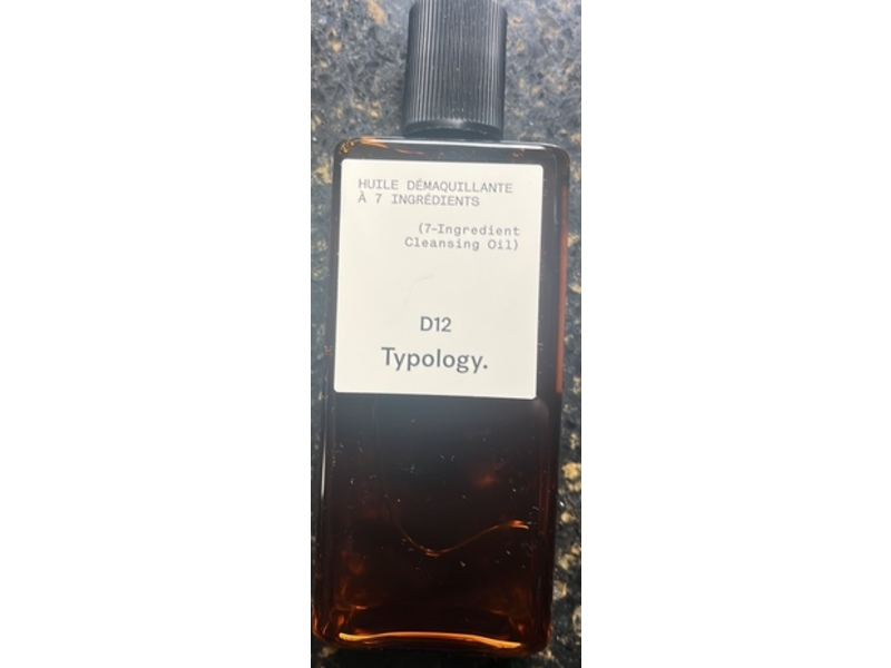 Typology D12 7-Ingredient Cleansing Oil, 98 mL