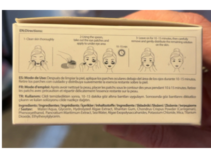 Dr.C. Tuna Lumi Radiance Hydrogel Eye Patches, 3.17 oz/90 g, Count 30