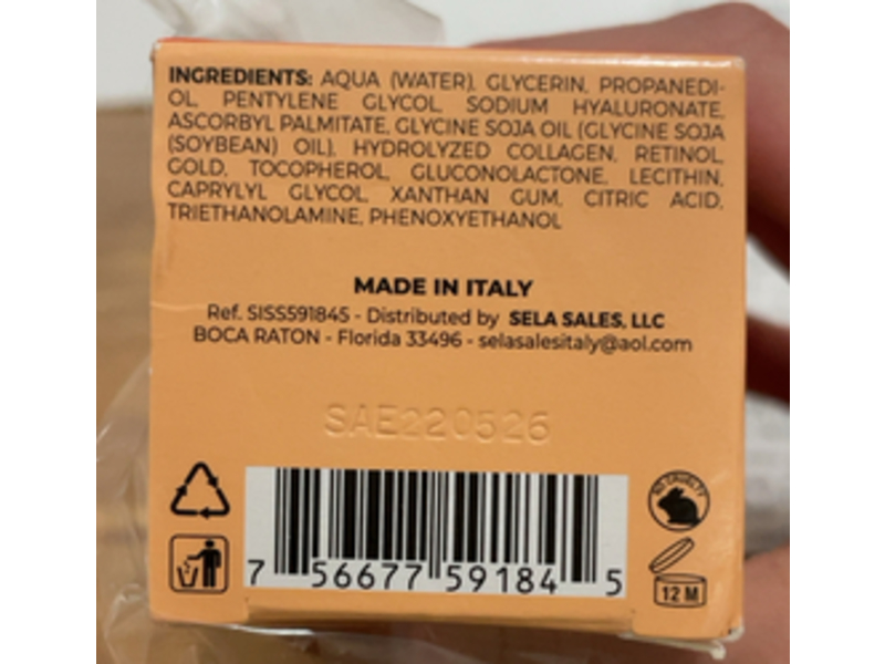 Emilianna Di Veneto Vitamin C Brightening Face Serum, Collagen, 1.0 fl oz/30 mL