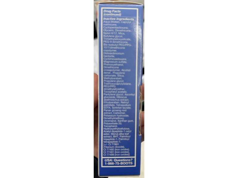 No7 Lift & Luminate Triple Action Serum Foundation, Cool Vanilla, 1 fl oz/30 mL