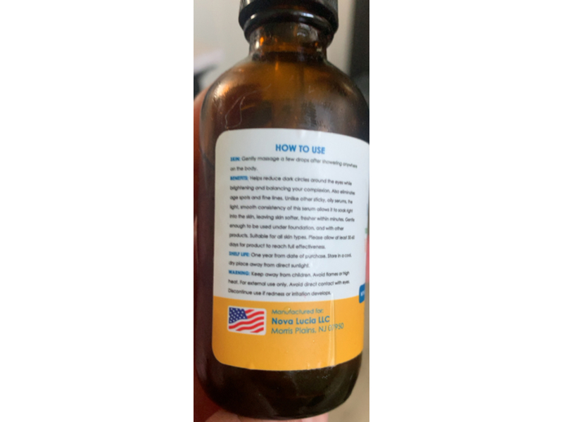 Nova Lucia Vitamin C Serum, 2 fl oz/60 mL