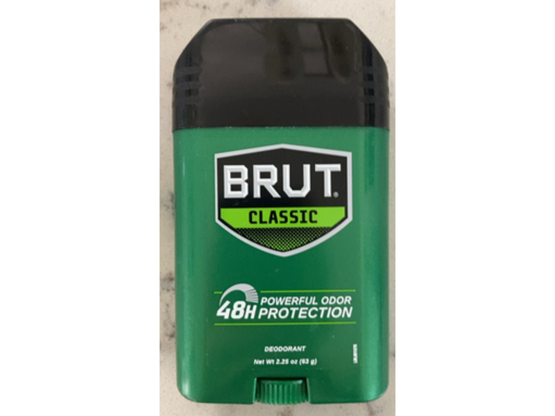 Brut Deodorant, Classic, 2.36 oz/63 g