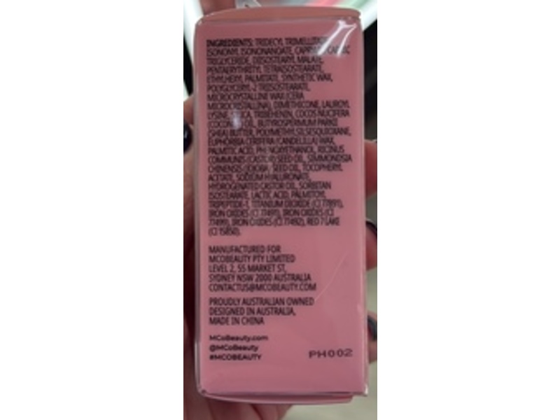 MCoBeauty Blush & Go Cream Stick, Warm Terracotta, 0.21 oz/6 g