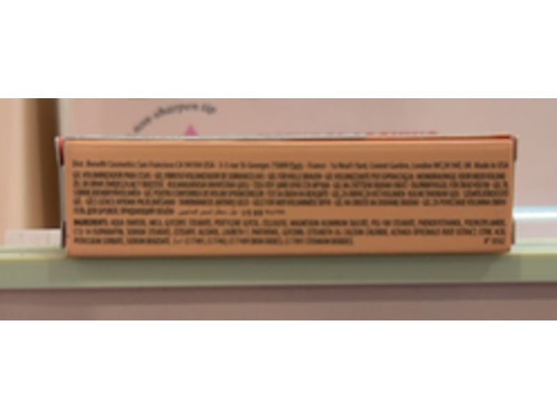 Benefit Cosmetics Mini Gimme Brow+ Tinted Volumizing Eyebrow Gel, 2 Warm Golden Blonde, 0.05 oz/1.5 g