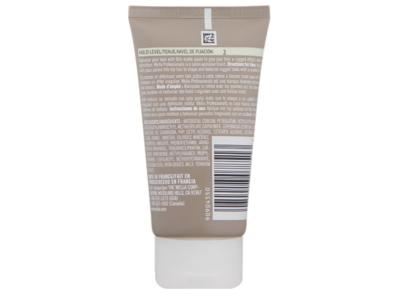 Wella Eimi Rugged Texture Matte Texturizing Paste, 2.53 fl oz/75 mL