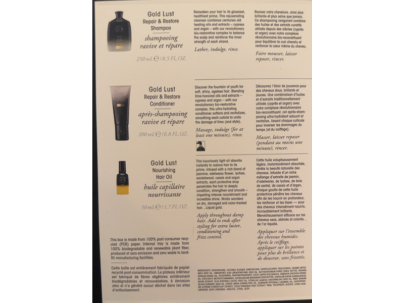 Oribe Gold Lust Collection Holiday Set