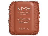 Nyx Proffesional Makeup Buttermelt Bronzer, 3.5 Butta'D Down, 0.17 oz/5 g - Image 2