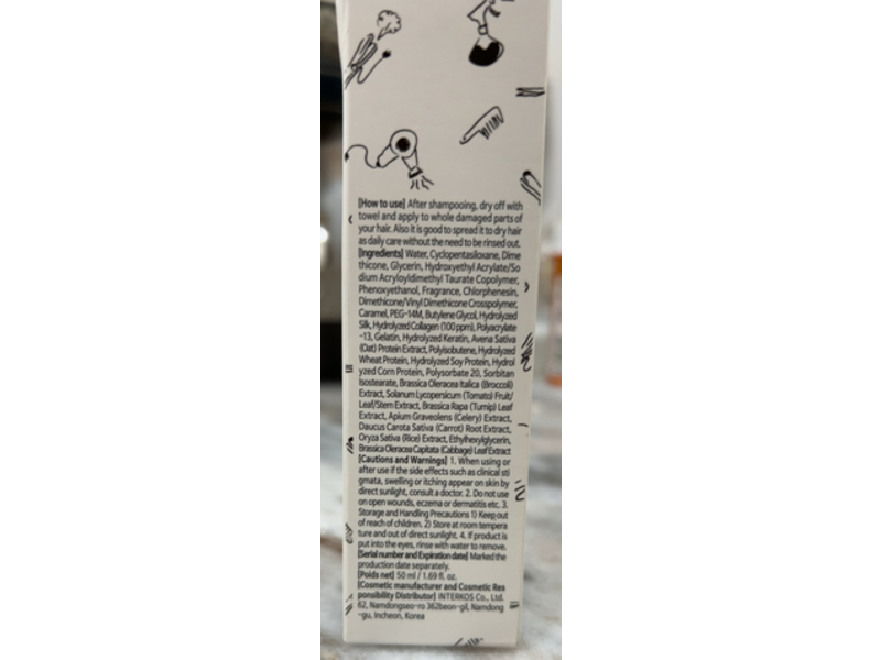 Elizavecca Collagen Coating Protein Ion Conditioner, 1.69 fl oz/50 mL