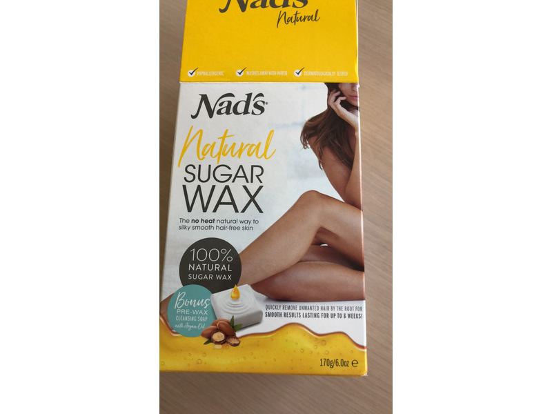 Nad's Natural Sugar Wax Kit, 6 oz/170 g