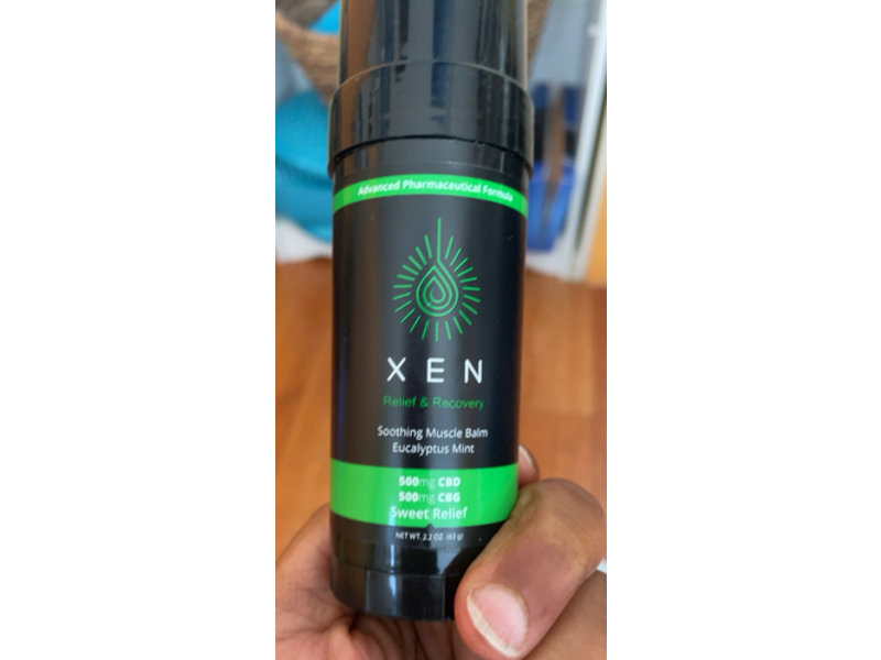 Xen Relief & Recovery Soothing Muscle Balm, 2.2 oz/63 g