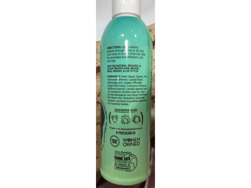 Urban Hydration Breath Of Fresh Hair Kids Style Lotion, 8 oz/240 mL