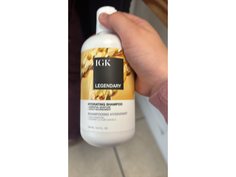 IGK Legendary Dream Hair Shampoo, 8 fl oz/236 mL